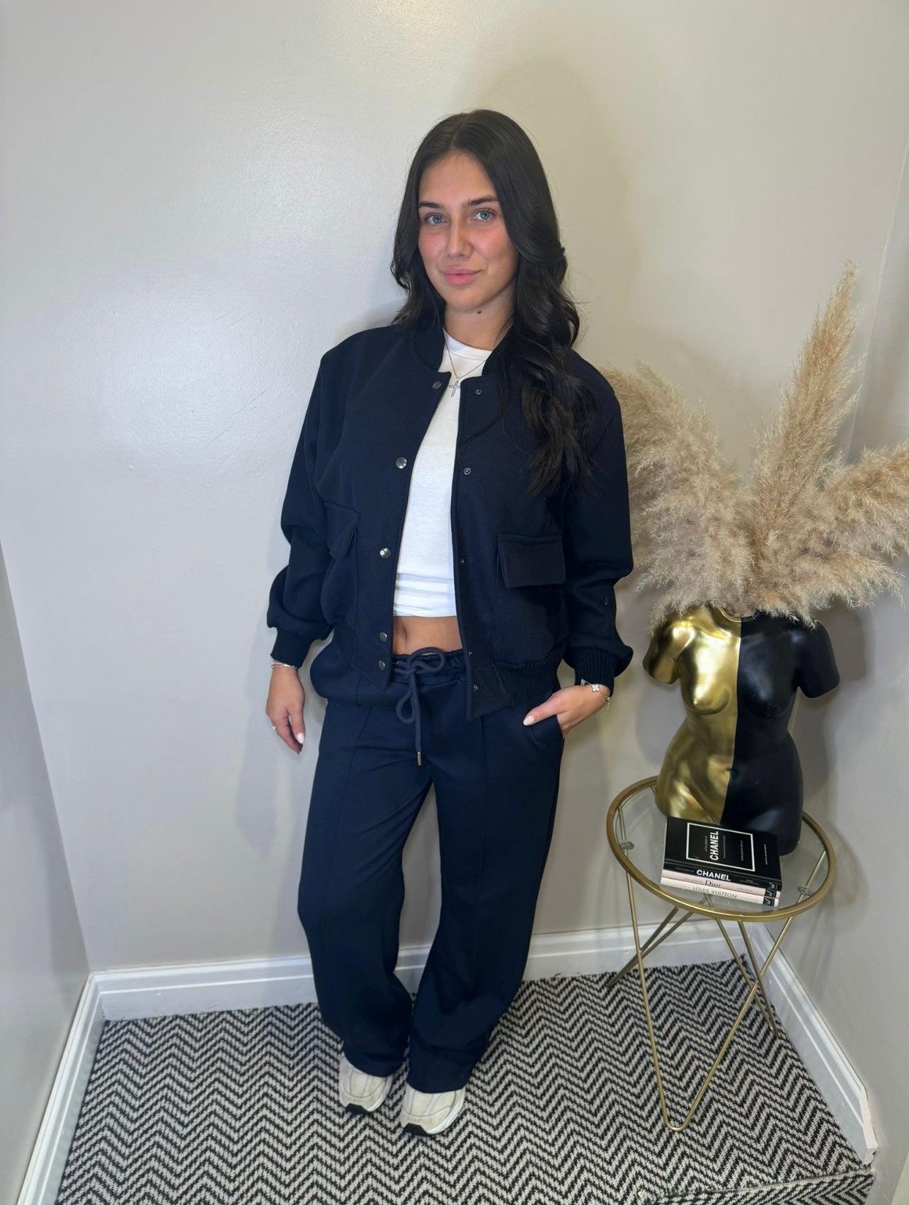‘Amelia’ wide leg joggers