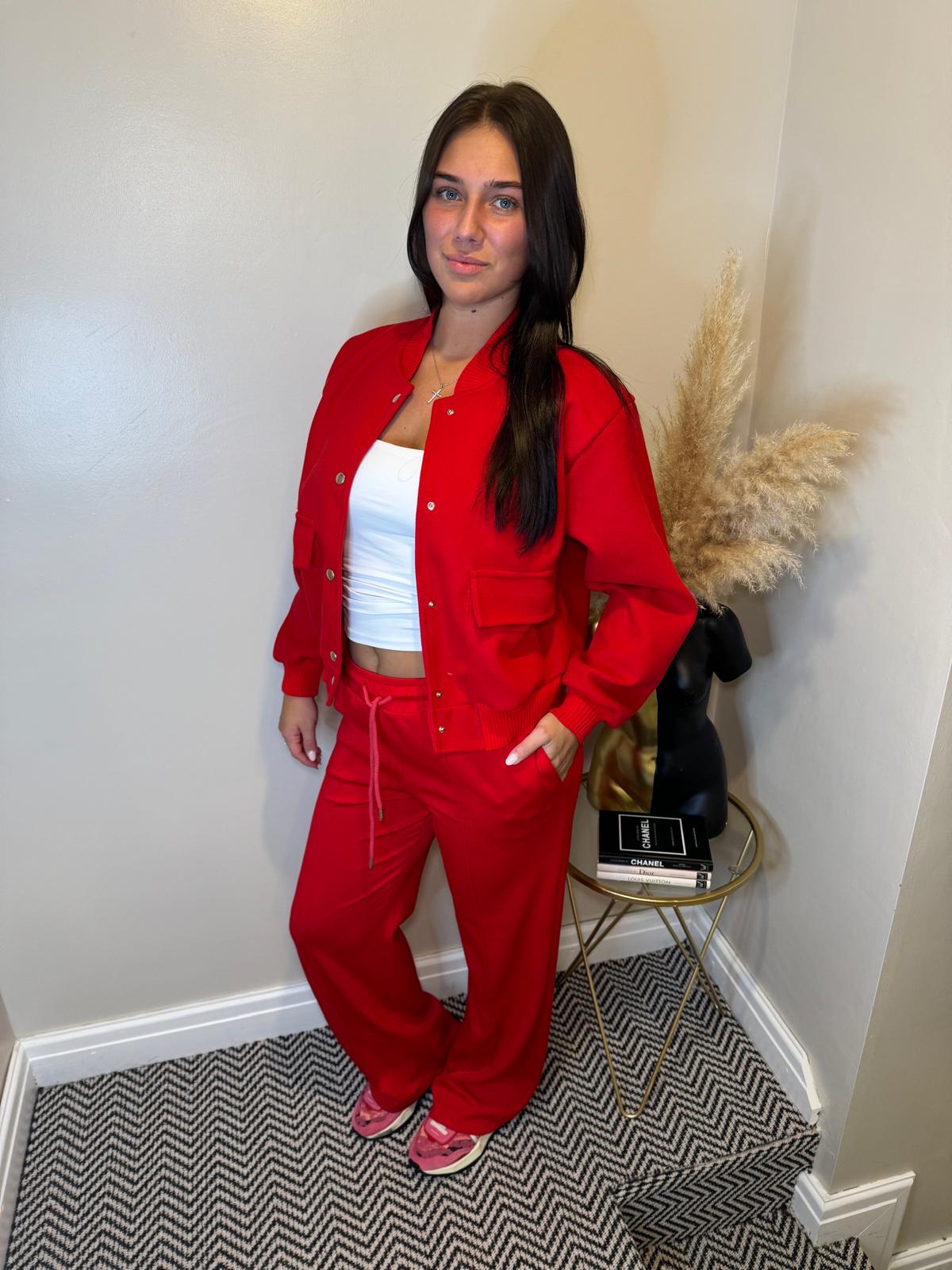 ‘Amelia’ wide leg joggers